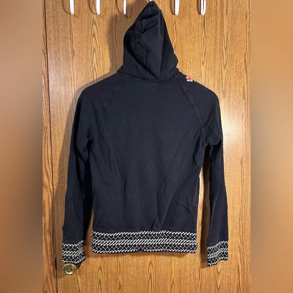 Johnny Was Dorana Embroidered Full Zip Floral Hoodie - Picture 6 of 6